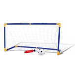 Kit Trave E Bola Chute Gol Rede E Bomba Infantil Dmt5075