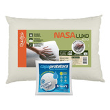 Kit Travesseiro Nasa Alto Luxo 50x70cm Duoflex C/ Capa