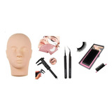 Kit Treinamento Iniciantes Alongamento De Cílios Pinça Vetus