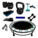 Kit Treino Em Casa Funcional Equipamentos Fit Perca De Peso