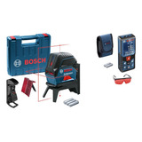 Kit Trena A Laser Digital Bosch 50 Mts + Nivel A Laser Bosch