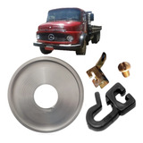 Kit Trilho Cromado 5m E Rodízio P Cortina Caminhão Mb 1113