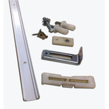 Kit Trilho Para Porta Camarão Branco 92cm