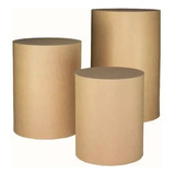 Kit Trio De Cilindros- Suporte Para Doces E Bolos
