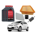 Kit Troca De Filtros New Fiesta Mexicano 1.6 Sigma 2012