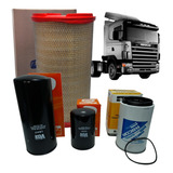 Kit Troca De Filtros Scania T142h Dsc12-02 360 Ano 2000