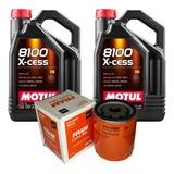 Kit Troca De Óleo Do Motor Com 8 Lts Alfa Romeu 164