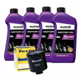 Kit Troca De Oleo E Filtro Fiat Uno 1.3/1.5/1.6 84 A 96 Tm1