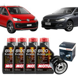 Kit Troca De Oleo Motul 8100 5w40 + Filtro Bosch Vw Polo Gts