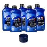 Kit Troca Elf 10w40 Filtro Renault