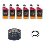 Kit Troca Oleo 6lts +filtro + Anel Captur 2.0 2016 A 2022