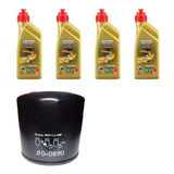 Kit Troca Oleo Castrol 10w50 Para Gsx 600 F Katana 88-99