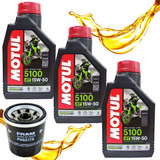 Kit Troca Óleo Honda Cbr600 Filtro Fram Óleo Motul 15w50