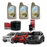 Kit Troca Óleo Motor Filtros 0w20 Fiat Argo 1.0 3 Cilindros
