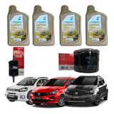 Kit Troca Óleo Motor Filtros 0w20 Fiat Argo 1.3 4 Cilindros