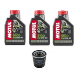 Kit Troca Óleo Motul 5100 10w40