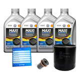 Kit Troca Oleo Sintético Maxi 5w40+filtro Vw+bujão Com Anel