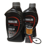 Kit Troca Oleo Yamalube 10w-40 +
