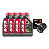 Kit Troca Oleo/filtro Fram Kawasaki Z-1000 Motul 10w40