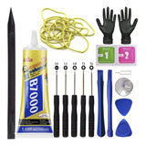 Kit Troca Tela Tampa Display Celular B7000 Ferramentas
