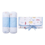 Kit Trocador De Fralda Portátil + Rolinho Segura Bebê 
