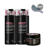 Kit Truss Perfect Shampoo + Cond + Máscara + Brinde 4 Itens