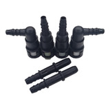 Kit Tubo Conector Engate Rápido Filtro Bomba Combustível 8mm