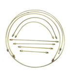 Kit Tubo Freio Completo Gm Opala Caravan Comodoro 80 A 92