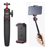 Kit Ulanzi Tripé Extensivel Mt-08 + Clip Para Celular St-07.