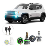 Kit Ultra Led Nano Jeep Renegade 2016 A 2021 H4 H11 30000lm