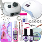 Kit Unha Gel Alongamento Completo Profissional Preparadores