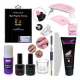 Kit Unhas Gel Poly Gel Poligel Polygel Molde F1 Cabine Sun