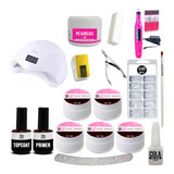 Kit Unhas Gel Uv Acrigel Mini