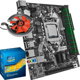 Kit Upgrade Core I3 3220 16gb Ram 1600hz Placa-mãe E Cooler