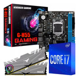 Kit Upgrade Pc - Intel Core I7 + Placa Mãe Gamer + 16gb Ram
