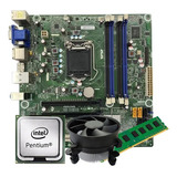 Kit Upgrade Pentium + Placa Mãe
