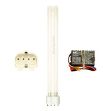 Kit Uv 36w Pl Lampada Hungara + Reator + Soquete 4 Pinos