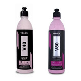 Kit V40 Polidor 4 Em 1 + V80 Selante Sintético Vonixx 500ml 