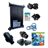 Kit Valvulas P/coletores Piscina 1 Un 3,70 Aquecedor Solar