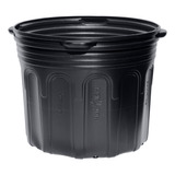 Kit Vasos Flexíveis Preto P/mudas C/alça Nutriplan 60l 5und