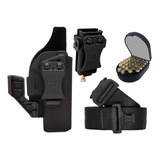 Kit Velado Coldre Glock G19x + Raptor 40mm + Acessórios 