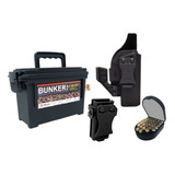 Kit Velado Glock G17 G19x + Bunker Box + Acessórios Táticos