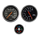 Kit Velocímetro Fusca/buggy Rpm E Sinaleira Willtec