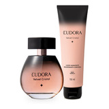 Kit Velvet Cristal: Deo Colônia 100ml + Loção Corporal 150ml