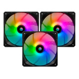Kit Ventoinhas Pichau Gaming Wave Rgb 3x120mm