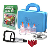 Kit Ventosa C/06 Copos + Livro + Pino + Mangueira