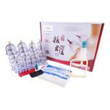 Kit Ventosas Para Massagem C/ 32 Copos + Magnetos + Bomba