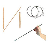 Kit Verga Para Berimbau Biriba, Capoeira - Rabo De Arraia