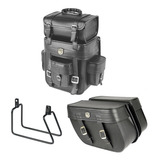 Kit Viagem Moto Alforge Mala Afastador Honda Vt 750 Shadow