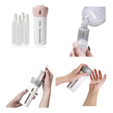 Kit Viagem Porta Shampoo Mini Frascos Pote Creme